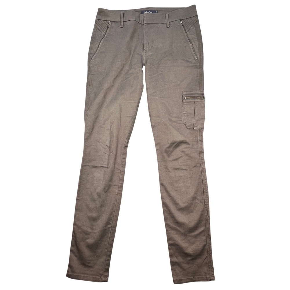 Level 99 Olive Drab Utility Zipper Cargo Pants Women 29